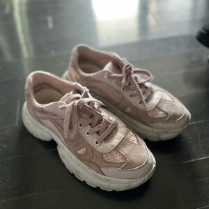 Maje Chunky Sneakers - Pink